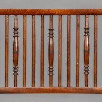 E. W. Godwin Attributed, Anglo-Japanese Walnut Spindle Back Armchair - Thumbnail 10