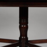E. W. Godwin, Anglo-Japanese Five-Leg and Radiating Stretcher Walnut Side Table - Thumbnail 13