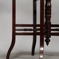 E. W. Godwin, Anglo-Japanese Five-Leg and Radiating Stretcher Walnut Side Table - Thumbnail 14