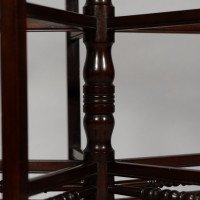 E. W. Godwin, Anglo-Japanese Five-Leg and Radiating Stretcher Walnut Side Table - Thumbnail 17
