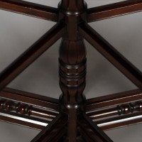 E. W. Godwin, Anglo-Japanese Five-Leg and Radiating Stretcher Walnut Side Table - Thumbnail 20