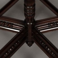 E. W. Godwin, Anglo-Japanese Five-Leg and Radiating Stretcher Walnut Side Table - Thumbnail 21