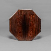 H. W. Batley Made by Collinson & Lock Attributed, Aesthetic Movement Rosewood Octagonal Side Table - Thumbnail 9