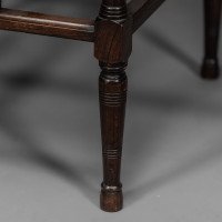 H. W. Batley Made by Collinson & Lock Attributed, Aesthetic Movement Rosewood Octagonal Side Table - Thumbnail 17