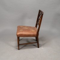 E. W. Godwin Attributed, an Anglo-Japanese Walnut Side Chair - Thumbnail 4