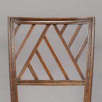 E. W. Godwin Attributed, an Anglo-Japanese Walnut Side Chair - Thumbnail 9