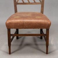 E. W. Godwin Attributed, an Anglo-Japanese Walnut Side Chair - Thumbnail 15