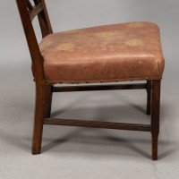 E. W. Godwin Attributed, an Anglo-Japanese Walnut Side Chair - Thumbnail 13