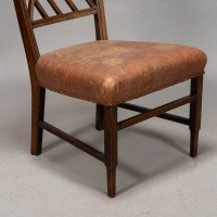 E. W. Godwin Attributed, an Anglo-Japanese Walnut Side Chair - Thumbnail 12