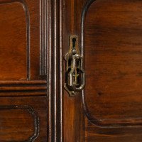 Thomas Jeckyll Attributed, Made by William Walker & Sons. Rare Anglo-Japanese Octagonal Walnut Partner Desk - Thumbnail 31