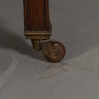 Thomas Jeckyll, attributed. Made by William Walker & Sons. A Rare Anglo-Japanese Octagonal Walnut Partner Desk - Thumbnail 41