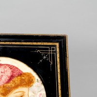 J. P. Hewitt. An Aesthetic Movement Circular Plaque - Thumbnail 4