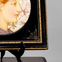 J. P. Hewitt. Aesthetic Movement Circular Plaque - Thumbnail 7