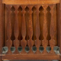 Shapland & Petter of Barnstaple. Arts & Crafts Oak Umbrella Stand - Thumbnail 12