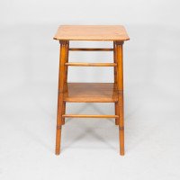 E. W. Godwin in the Style Of. An Aesthetic Movement Satinwood Side Table - Thumbnail 4