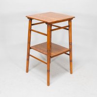 E. W. Godwin in the Style Of. An Aesthetic Movement Satinwood Side Table - Thumbnail 5