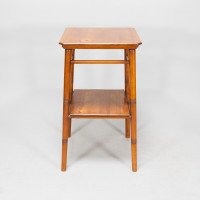 E. W. Godwin in the Style Of. An Aesthetic Movement Satinwood Side Table - Thumbnail 6