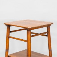 E. W. Godwin In the style of an Aesthetic Movement Satinwood Side Table - Thumbnail 10
