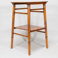 E. W. Godwin in the Style Of. An Aesthetic Movement Satinwood Side Table - Thumbnail 11