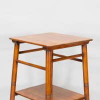 E. W. Godwin in the Style Of. An Aesthetic Movement Satinwood Side Table - Thumbnail 12