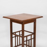E. W. Godwin Attributed, Anglo-Japanese Quarter Sawn Oak Side Table - Thumbnail 12