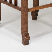 E. W. Godwin Attributed, Anglo-Japanese Quarter Sawn Oak Side Table - Thumbnail 18