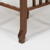 E. W. Godwin Attributed, Anglo-Japanese Quarter Sawn Oak Side Table - Thumbnail 19