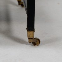 E. W. Godwin, attributed. An Anglo-Japanese Ebonized Duet or Conversation Settee - Thumbnail 20