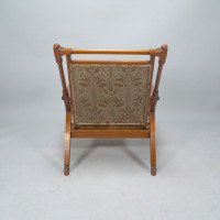 Dr. C. Dresser Manufactured for the Art Furniture Alliance. Rare & Important Aesthetic Movement Armchair - Thumbnail 6