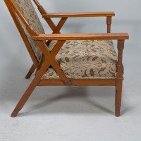 Dr. C. Dresser Manufactured for the Art Furniture Alliance. Rare & Important Aesthetic Movement Armchair - Thumbnail 11