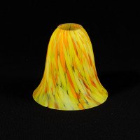 Pair of Mottled Yellow and Orange Glass Shades c.1930 - Thumbnail 20