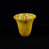 Pair of Mottled Yellow and Orange Glass Shades c.1930 - Thumbnail 21