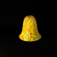Pair of Mottled Yellow and Orange Glass Shades c.1930 - Thumbnail 29
