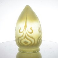 Two Peacock Feather Vaseline Shades - Thumbnail 3
