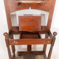 Shapland & Petter. An Arts & Crafts Mahogany Hallstand with a Copper Panel - Thumbnail 13