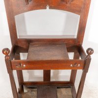Shapland & Petter. An Arts & Crafts Mahogany Hallstand with a Copper Panel - Thumbnail 14