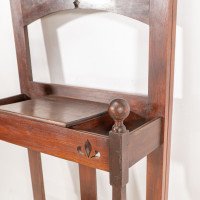 Shapland & Petter. An Arts & Crafts Mahogany Hallstand with a Copper Panel - Thumbnail 18
