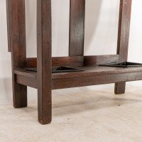 Shapland & Petter. An Arts & Crafts Mahogany Hallstand with a Copper Panel - Thumbnail 19