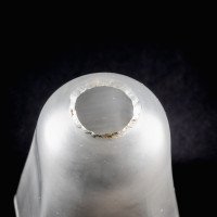 A Pair of Frosted Glass Shades with Gently Draped & Flowing Rims - Thumbnail 18