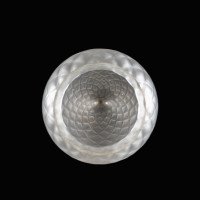 Frosted Glass Shade with Diamond Quilted Pattern & Tapered Teardrop Shape - Thumbnail 15