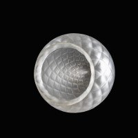 Frosted Glass Shade with Diamond Quilted Pattern & Tapered Teardrop Shape - Thumbnail 17