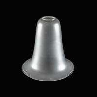 Arts & Crafts Frosted Glass Lampshade, bell Form with Gently Flared Rim - Thumbnail 3