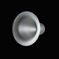 Arts & Crafts Frosted Glass Lampshade, bell Form with Gently Flared Rim - Thumbnail 5