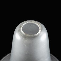 Arts & Crafts Frosted Glass Lampshade, bell Form with Gently Flared Rim - Thumbnail 10