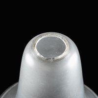 Arts & Crafts Frosted Glass Lampshade, bell Form with Gently Flared Rim - Thumbnail 11