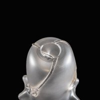 A Pair of Frosted Glass Shades with Teardrop Embellishments & Ruffled Rims - Thumbnail 17