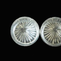 A Set of Six Pineapple Cut Glass Shades with Intricate Design - Thumbnail 9