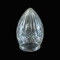 A Set of Six Pineapple Cut Glass Shades with Intricate Design - Thumbnail 14