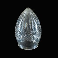 A Set of Six Pineapple Cut Glass Shades with Intricate Design - Thumbnail 16