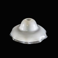Arts & Crafts Set of Six Opalescent Ruffled Glass Shades - Thumbnail 9